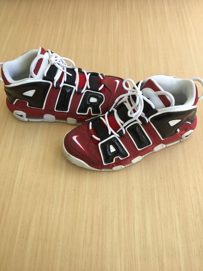 Nike Air More Uptempo ’96 "Black and Varsity Red" (2021)