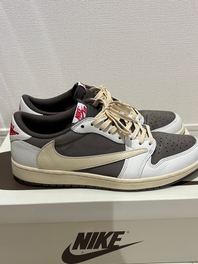 Travis Scott × Nike Air Jordan 1 Low OG SP "Reverse Mocha/Sail and Ridgerock"