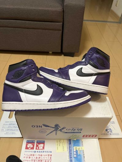 Nike Air Jordan 1 Retro High OG "Court Purple White/Black" (2020)