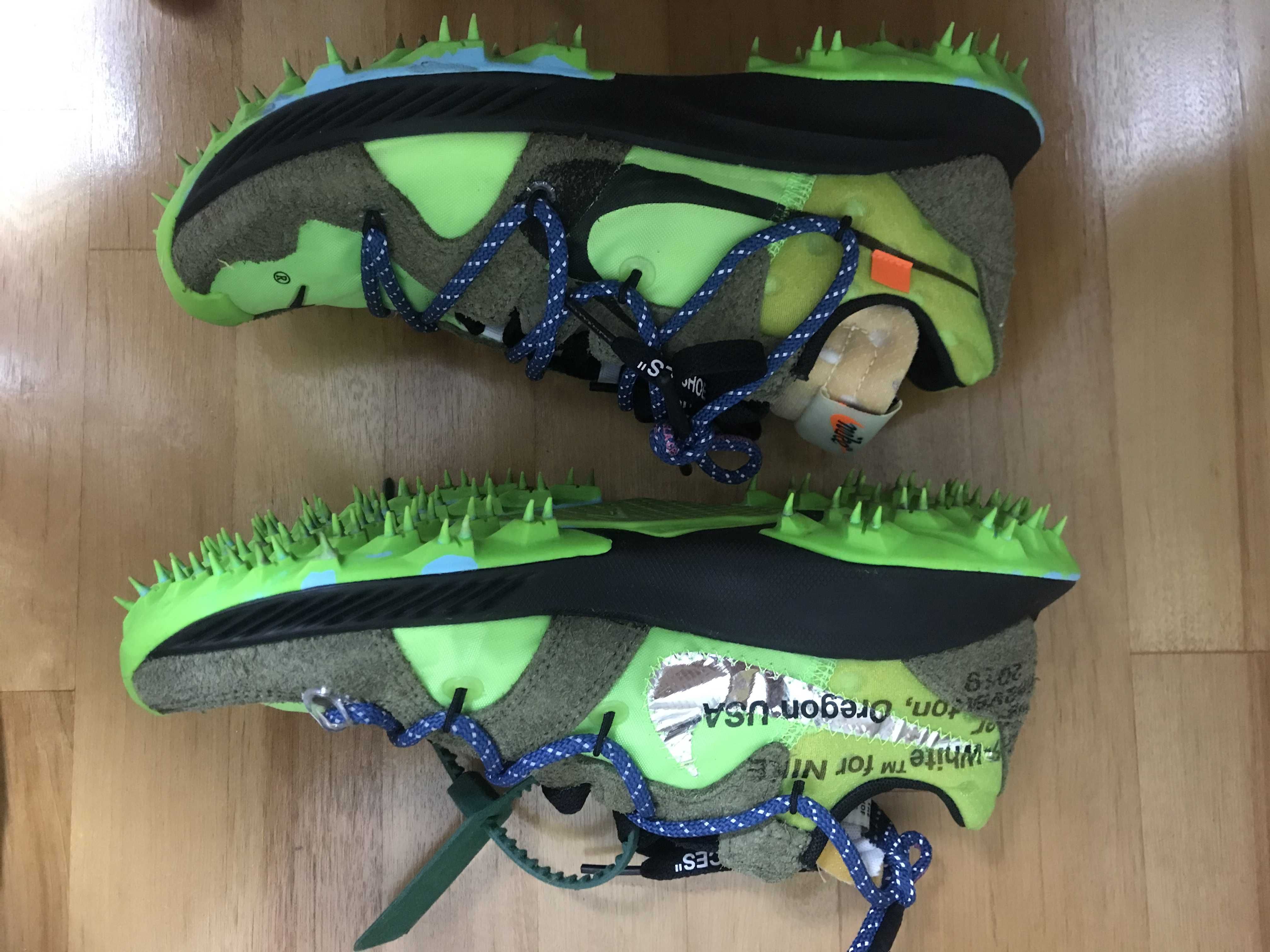Off-White × Nike Women's Air Zoom Terra Kiger 5 "Green"