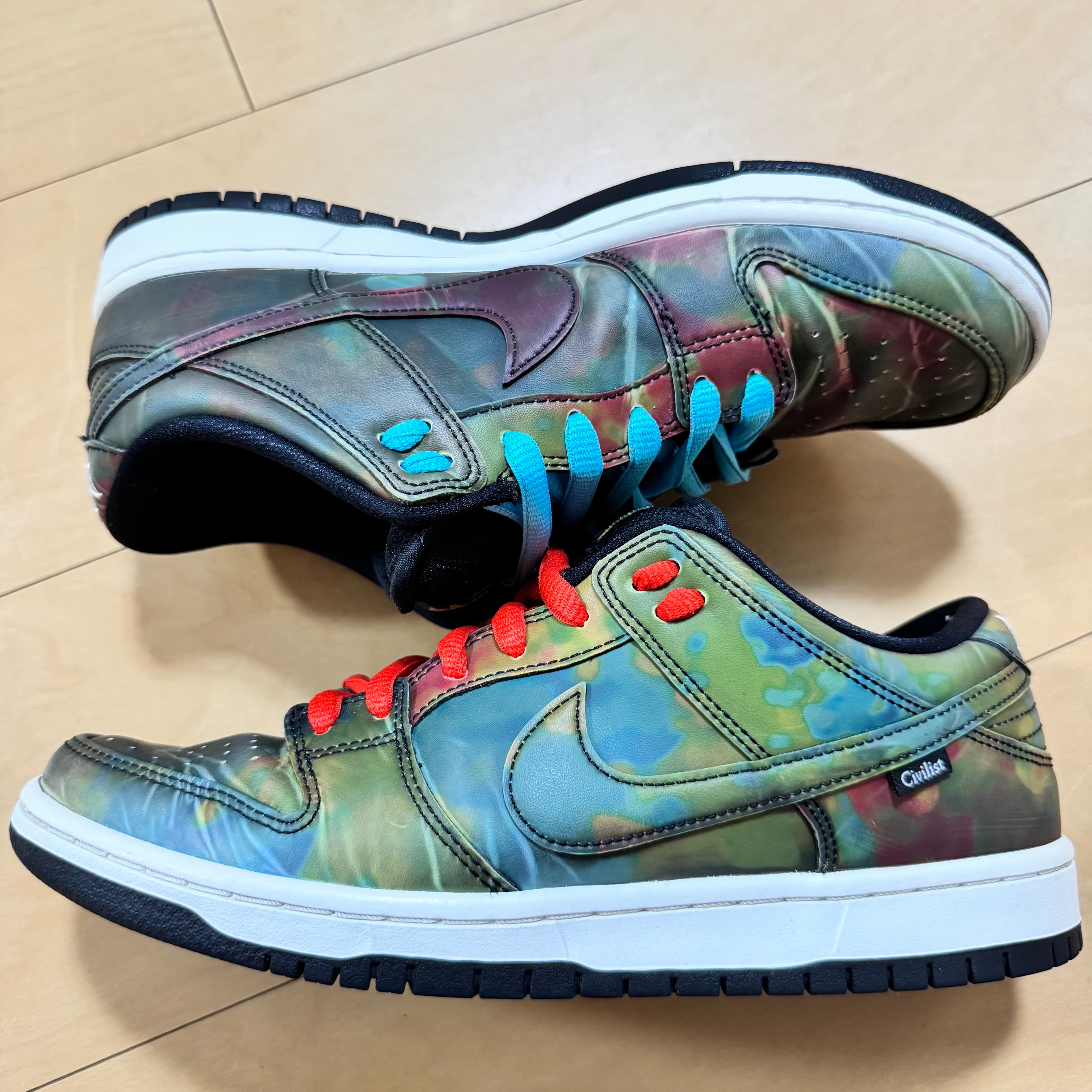 Civilist × Nike SB Dunk Low "Thermography"