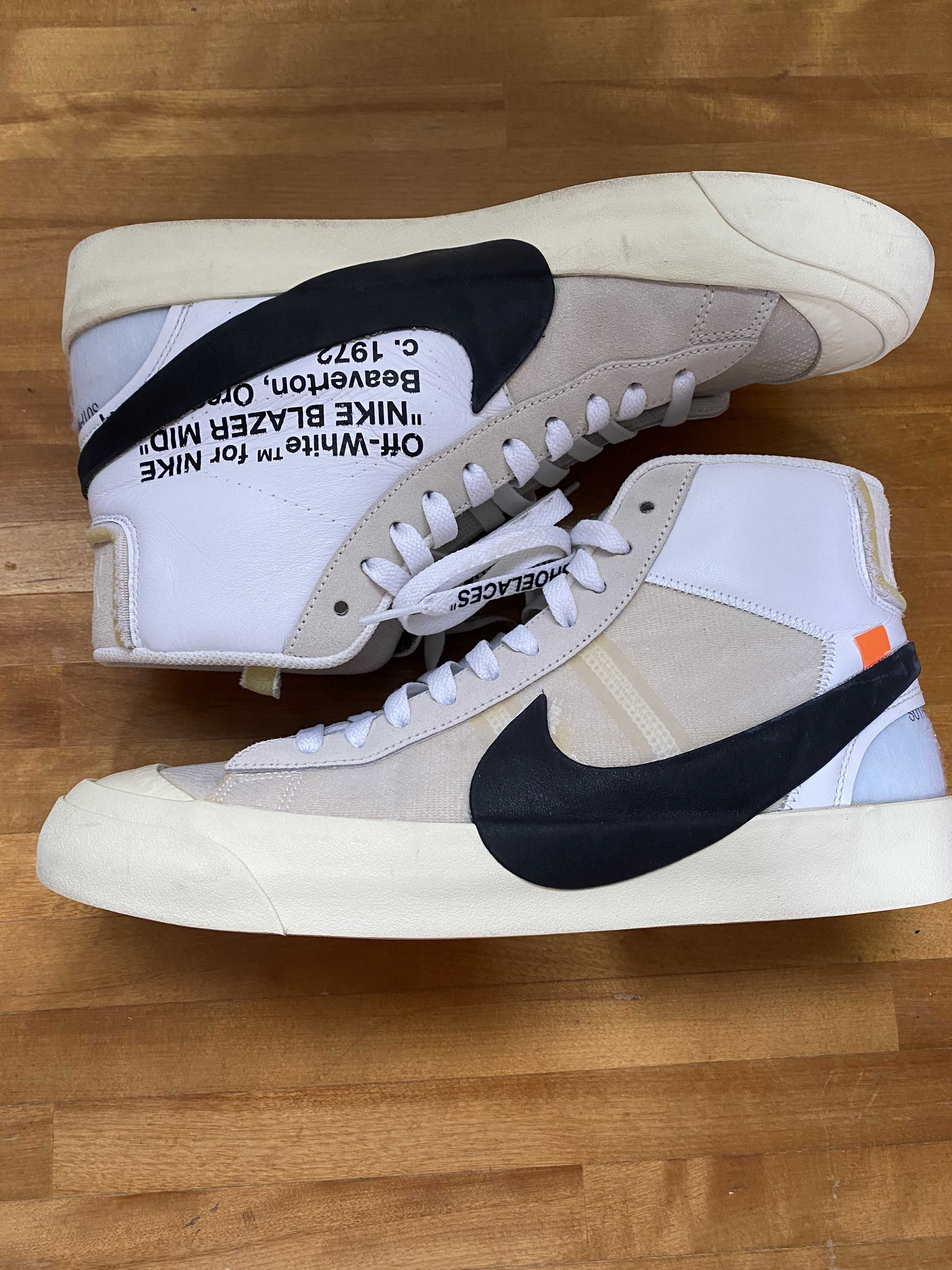 Off-White × Nike The Ten Blazer Mid "White"