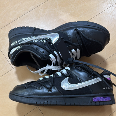 Off-White × Nike Dunk Low 1 of 50 "Lot.50"