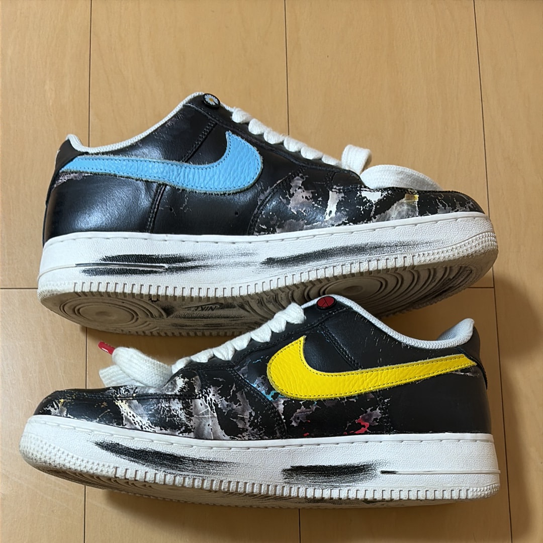 PEACEMINUSONE × Nike Air Force 1 Low '07 Para-Noise 3.0 "Black and Multi-Color" / G-DRAGON