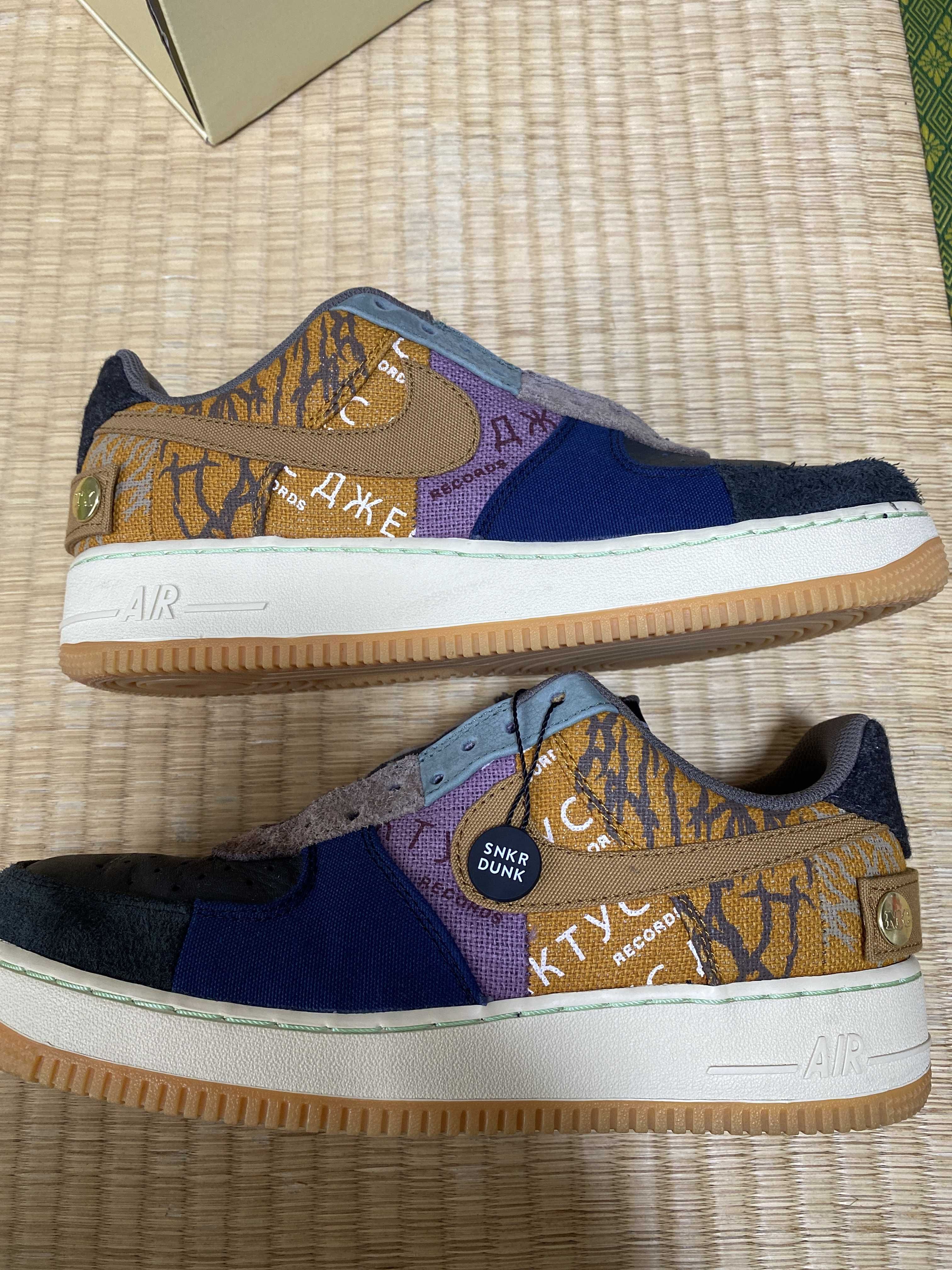 Travis Scott × Nike Air Force 1 Low Cactus Jack "Multi Color"