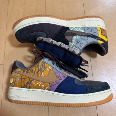 Travis Scott × Nike Air Force 1 Low Cactus Jack "Multi Color"