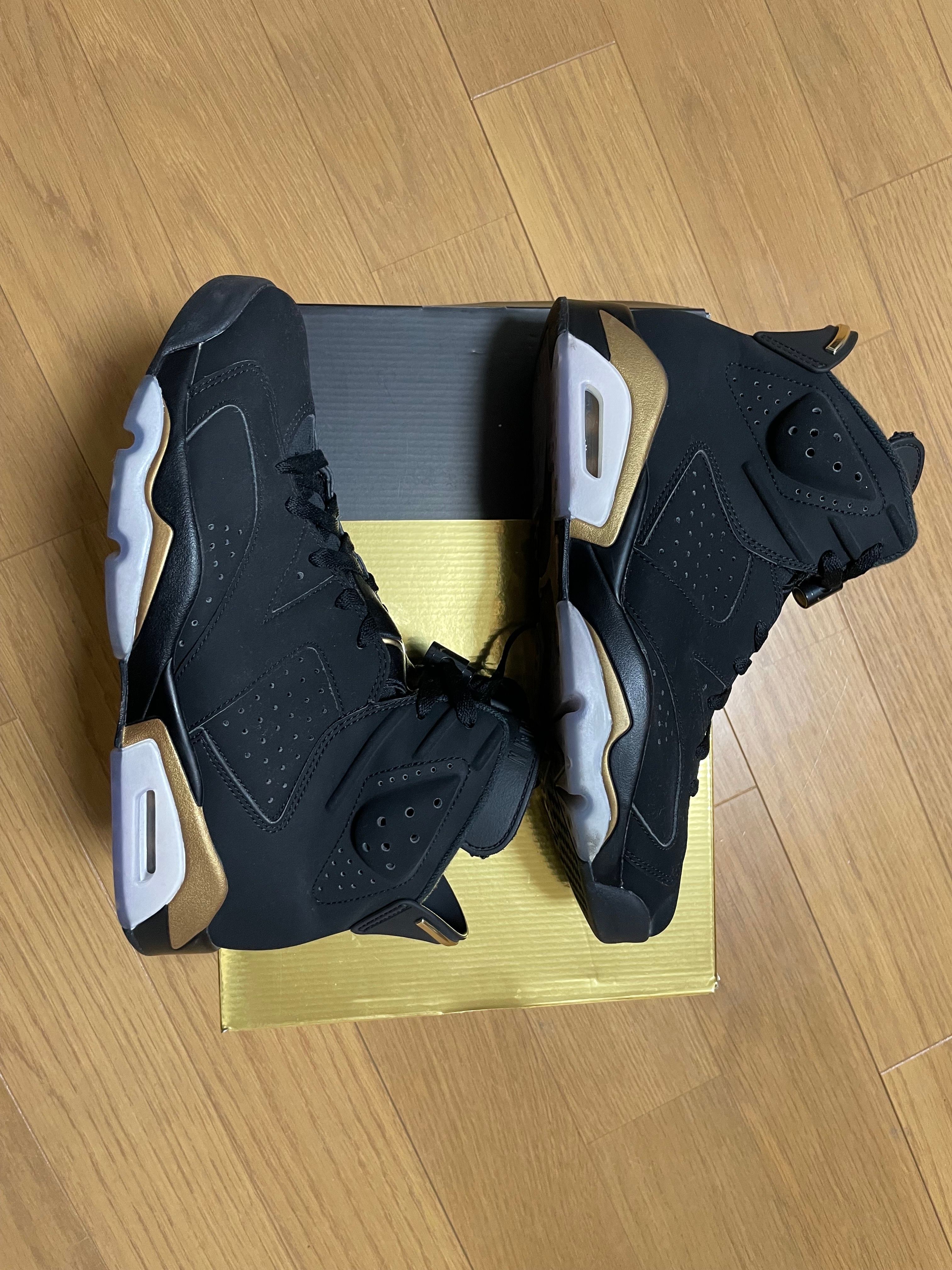 Nike Air Jordan 6 DMP "Black/Metallic Gold" (2020)  