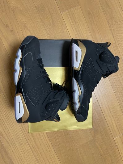 Nike Air Jordan 6 DMP "Black/Metallic Gold" (2020)