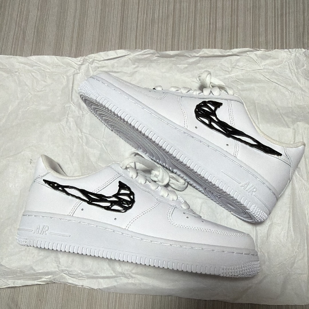 Nike Women's Air Force 1 Low '07 LX "Metal Swoosh/White/Black"