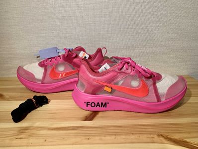 Off-White × Nike Zoom Fly "Pink"