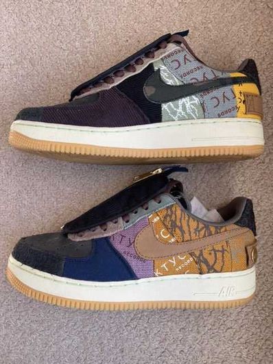 Travis Scott × Nike Air Force 1 Low Cactus Jack "Multi Color"