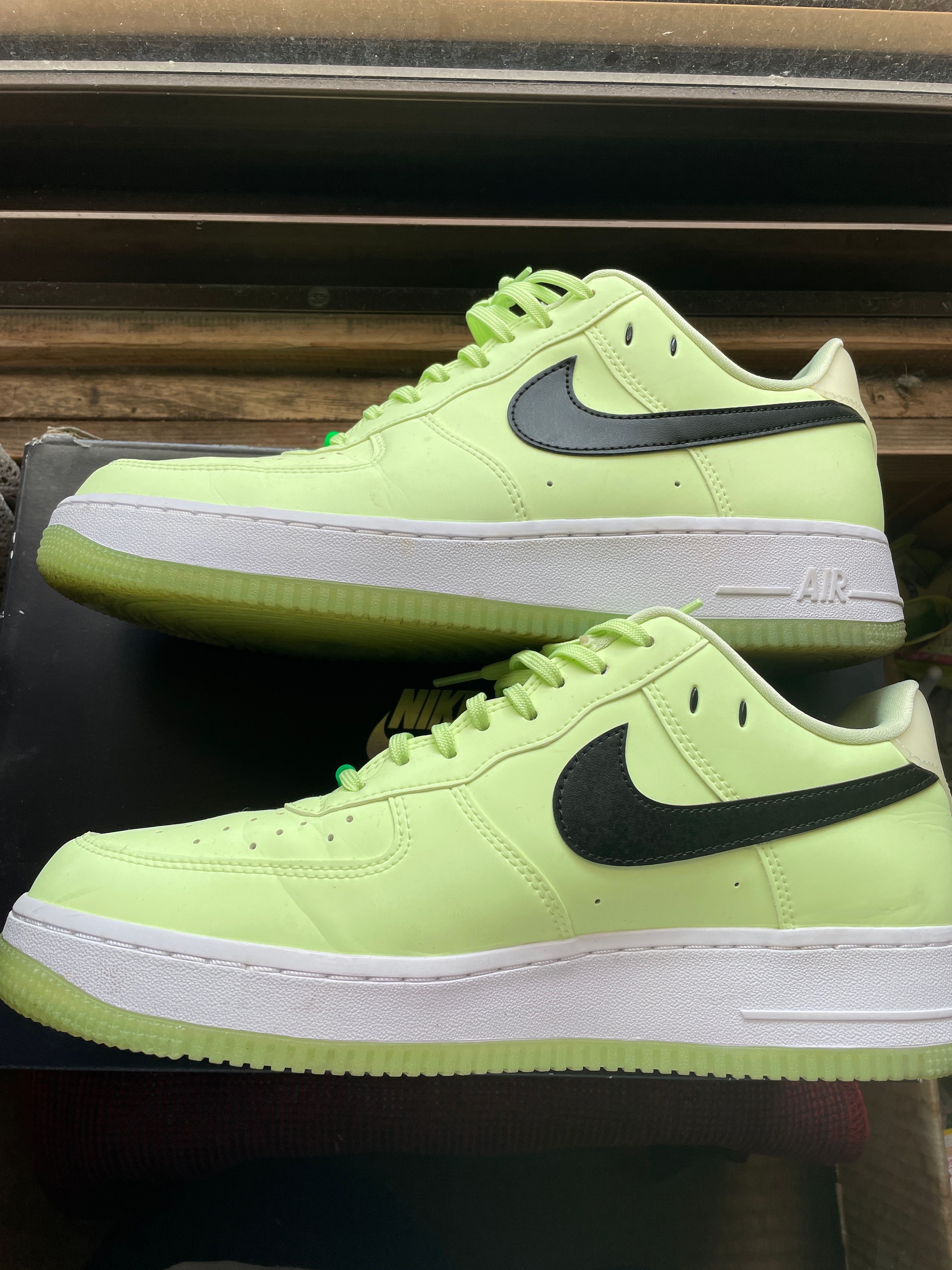 Nike Women's Air Force 1 Low '07 LX "Barely Volt/Black/White"