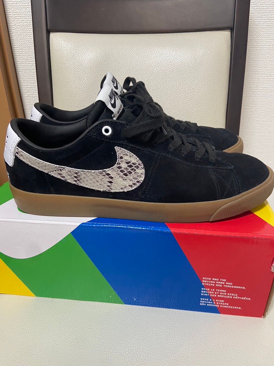 Wacko Maria × Nike SB Blazer Low "Black"