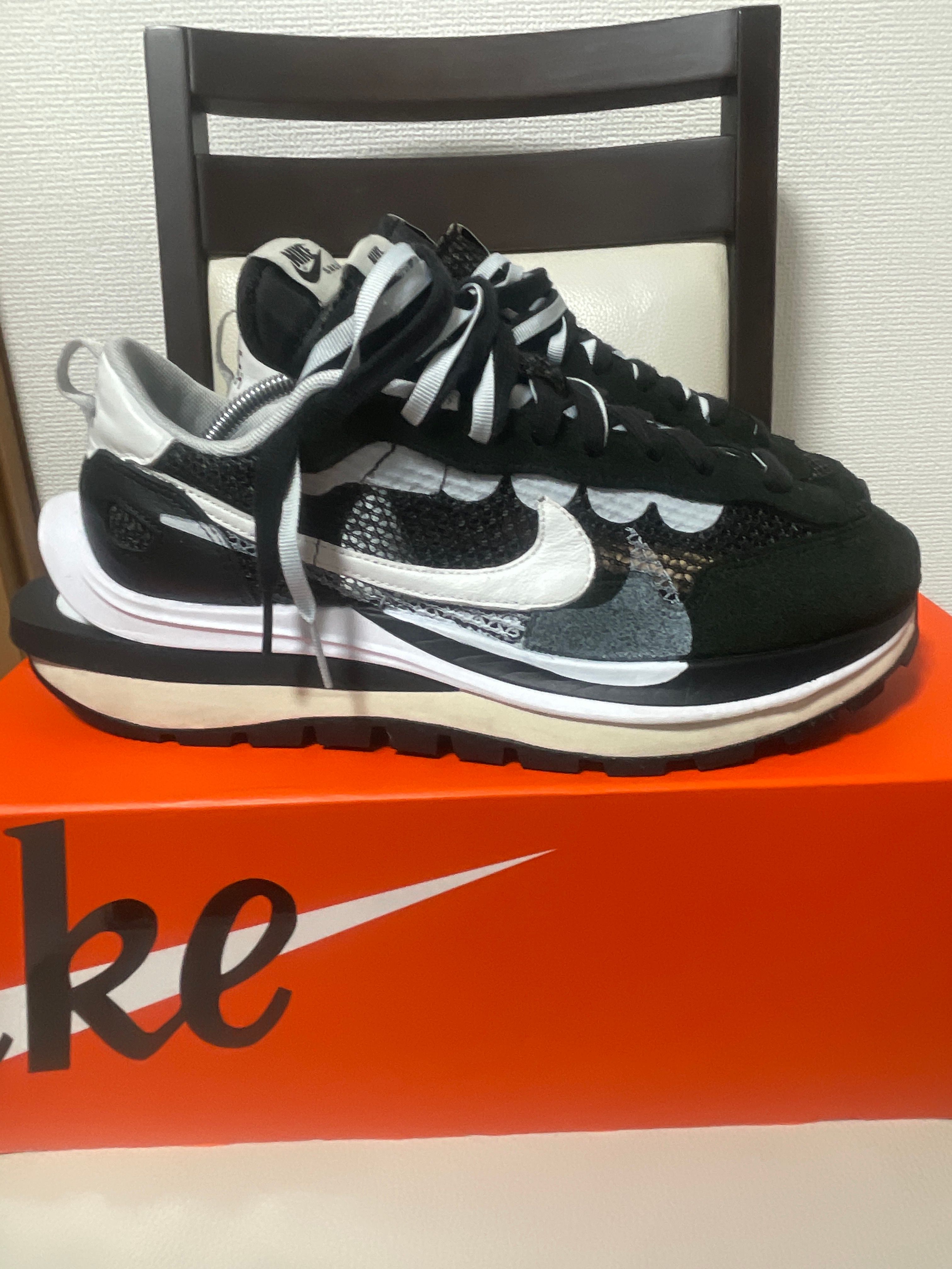 sacai × Nike Vapor Waffle "Black and White"