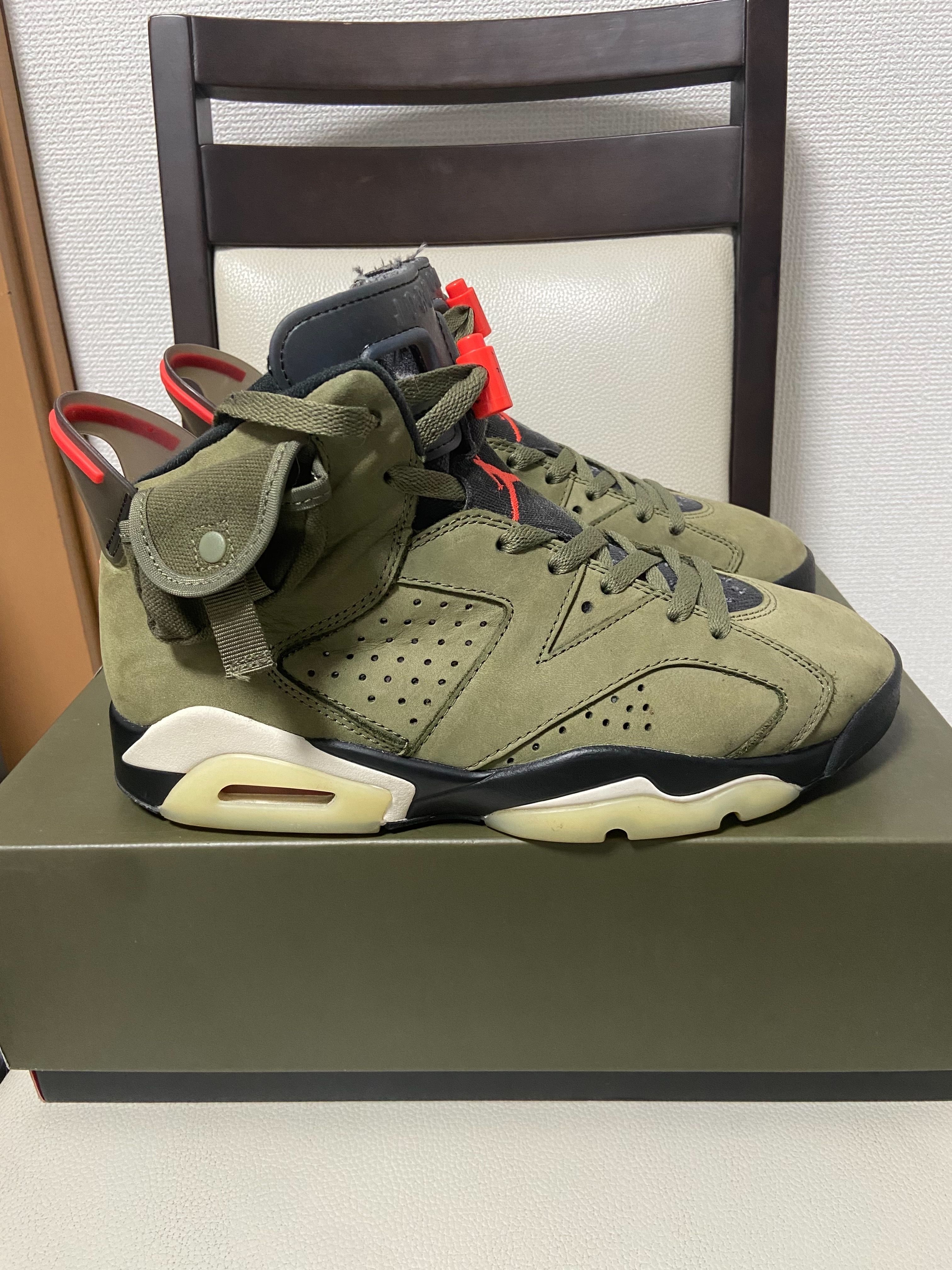 Travis Scott × Nike Air Jordan 6 Retro "Medium Olive"