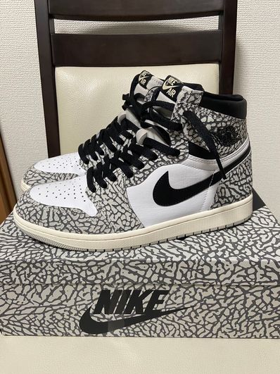 Nike Air Jordan 1 High OG "White Cement/Safari"