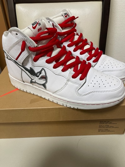 Oski x Nike SB Dunk High "Great White Shark"