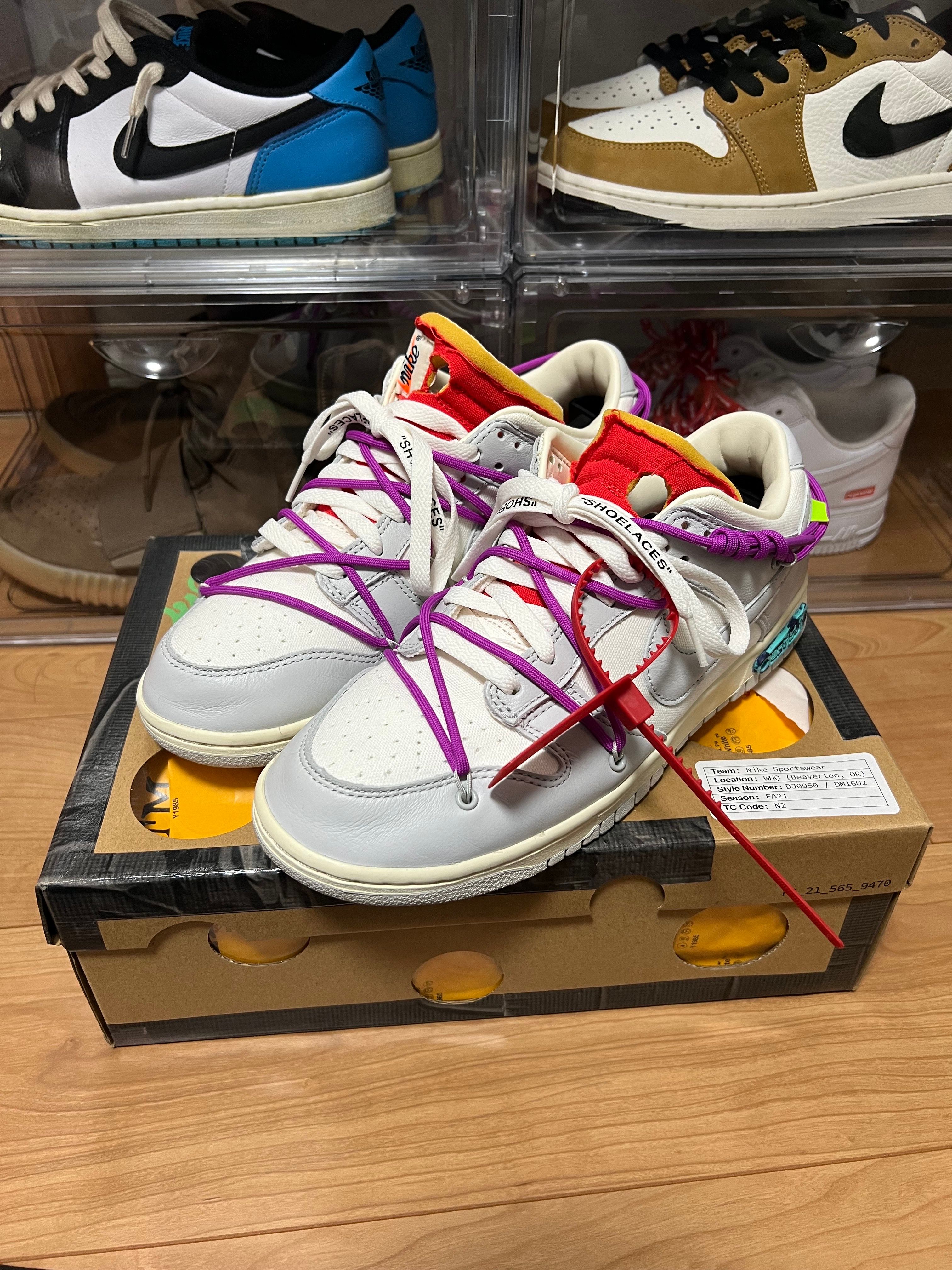 Off-White × Nike Dunk Low 1 of 50 "Lot.45"