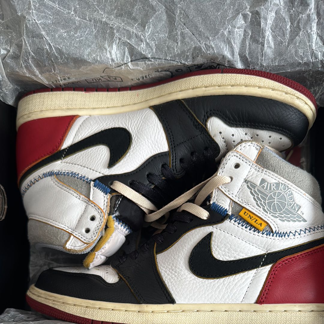 UNION × Nike Air Jordan 1 Retro High OG NRG "Varsity Red/Wolf Grey"