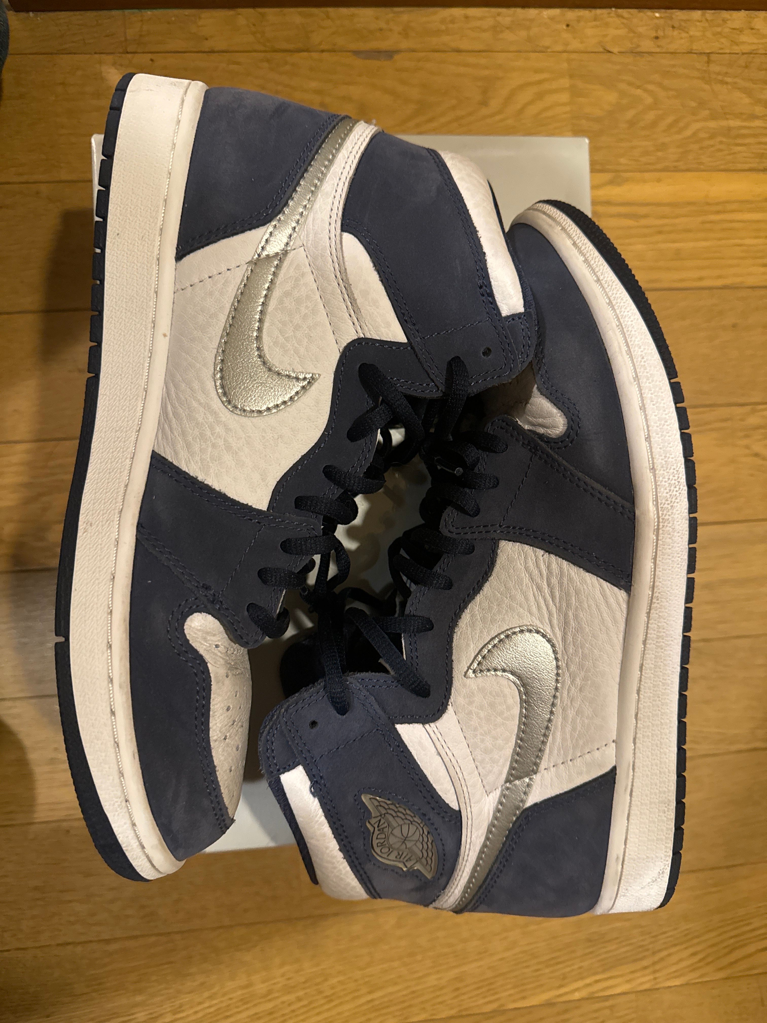 Nike Air Jordan 1 High OG CO.JP "White/Midnight Navy" (2020)(ブリーフケースなし)