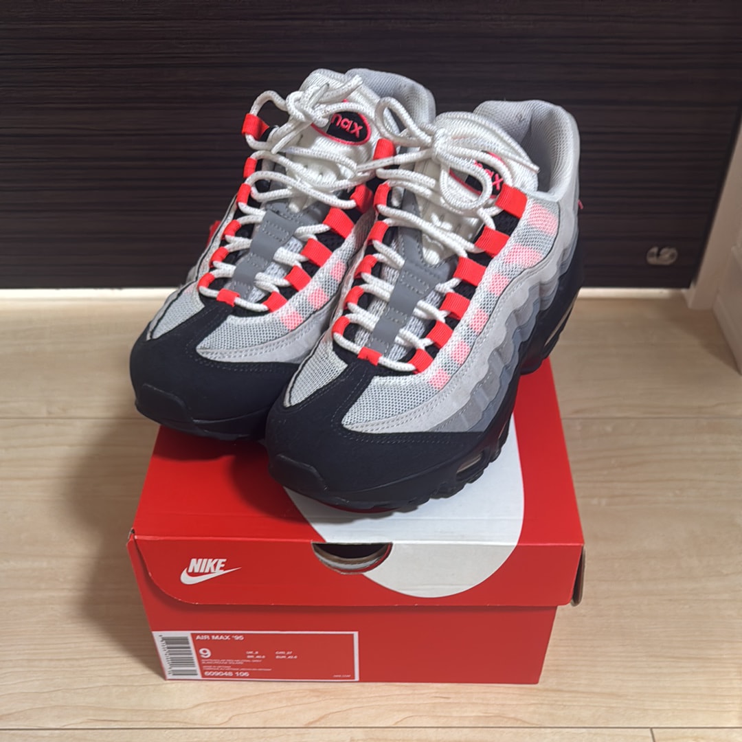 Nike Air Max 95 "White/Solar Red"