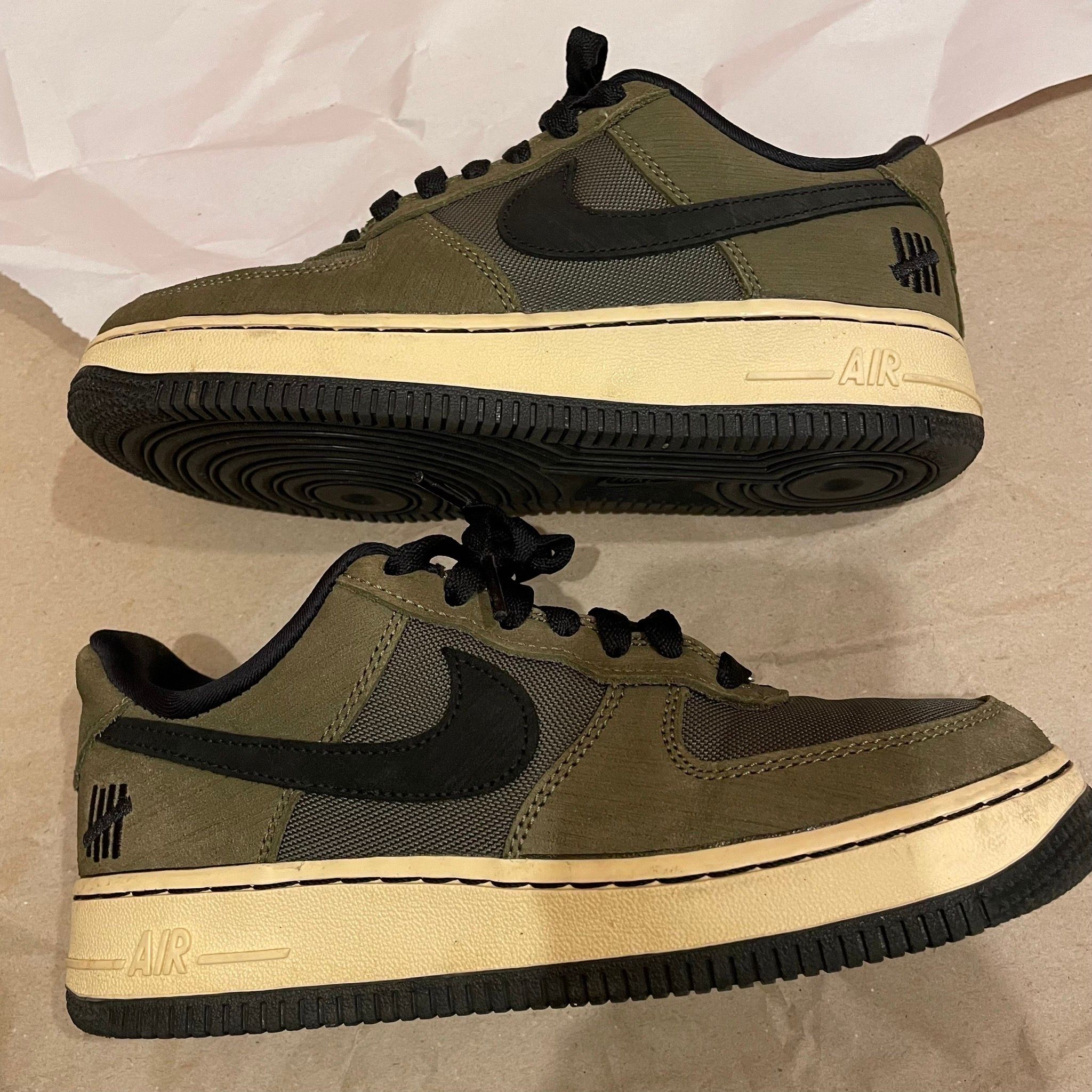 UNDEFEATED × Nike Air Force 1 Low "Olive"