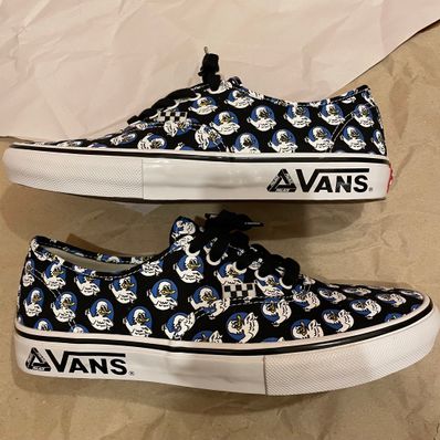 PALACE × VANS SKATE AUTHENTIC "BLACK"