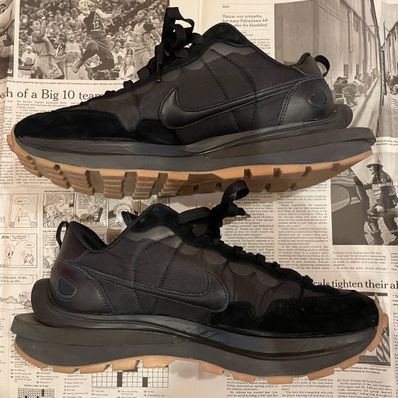 sacai × Nike VaporWaffle "Black Gum"