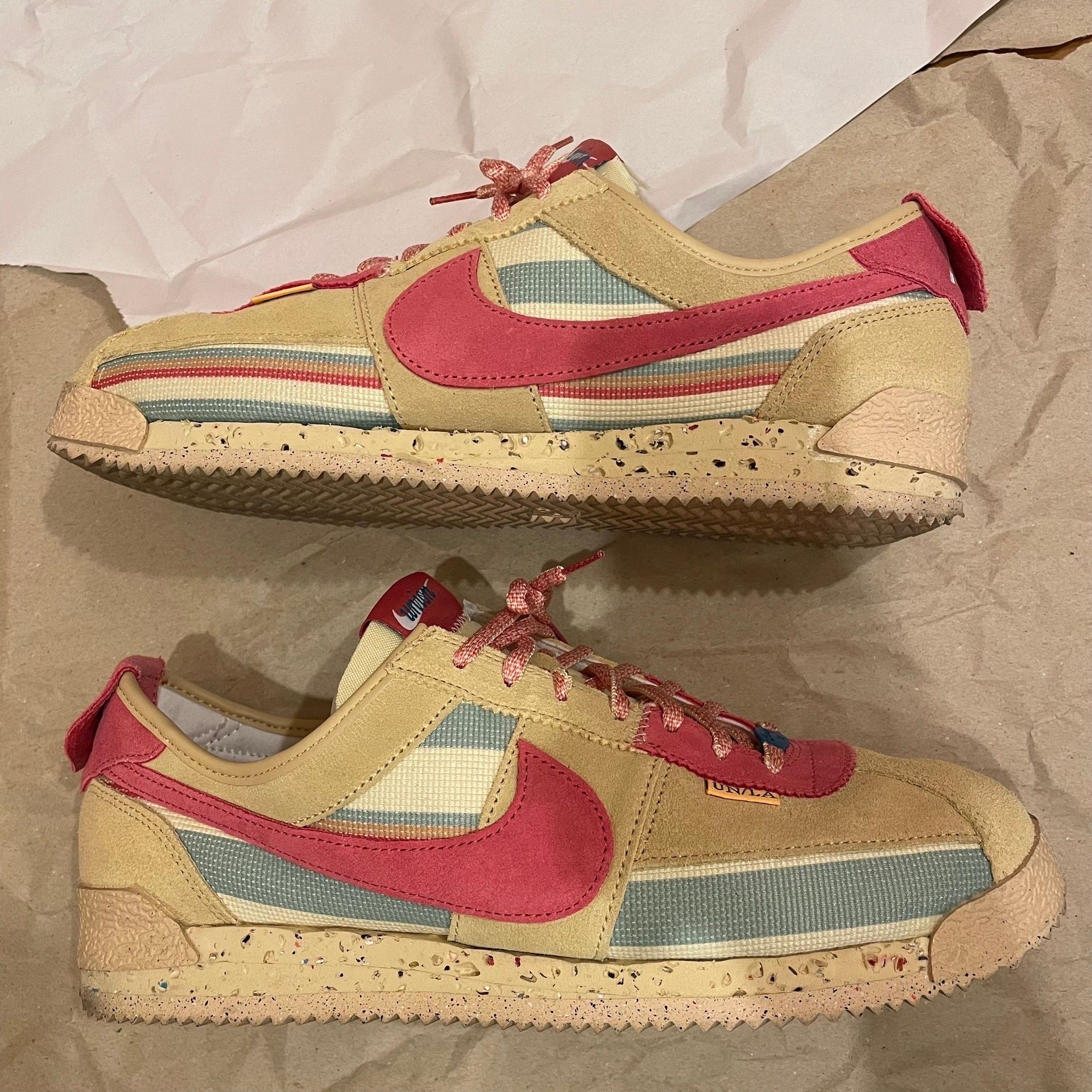 UNION × Nike Cortez "Red/Beige"