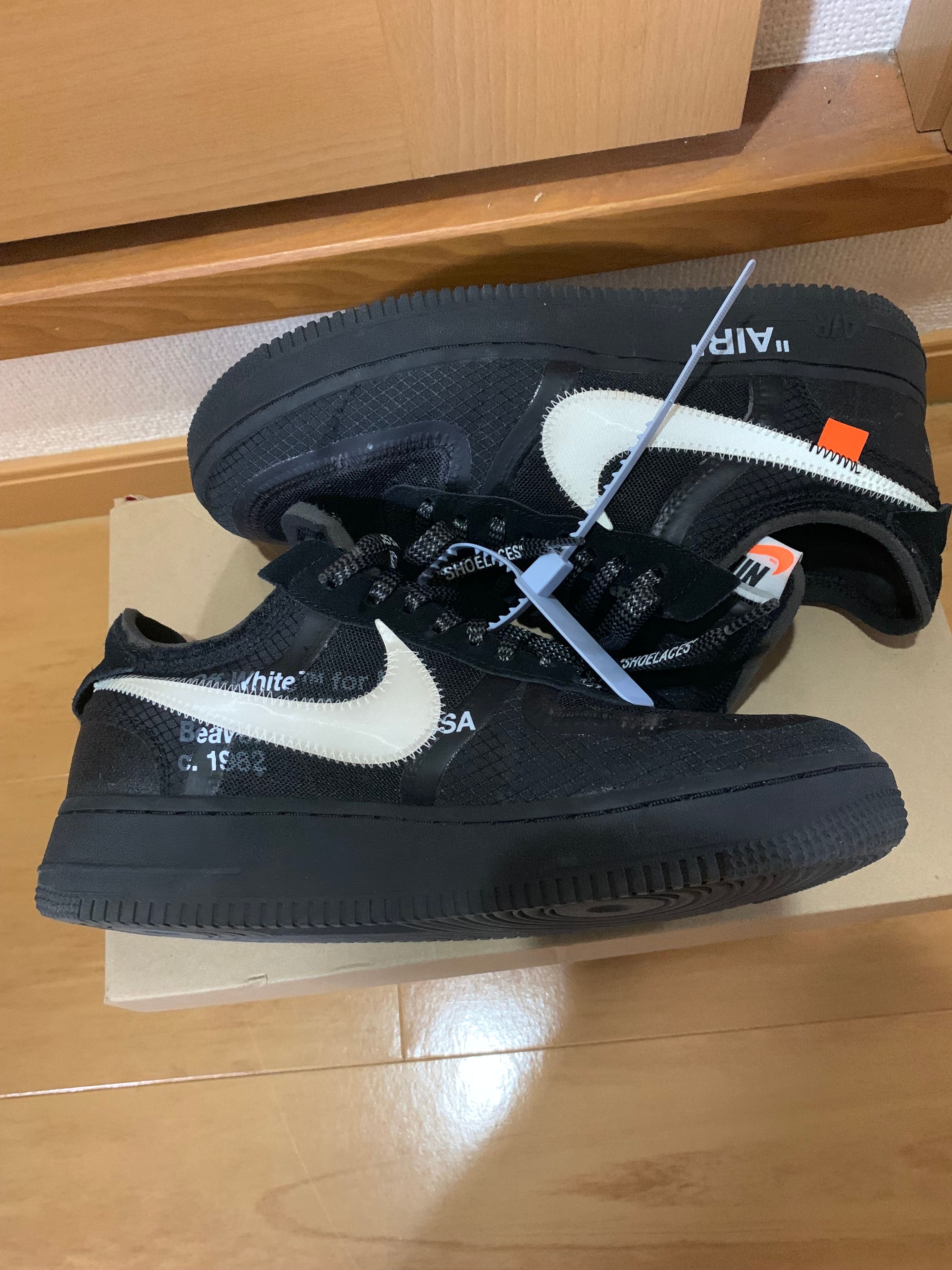 Off-White × Nike Air Force 1 Low "Black"