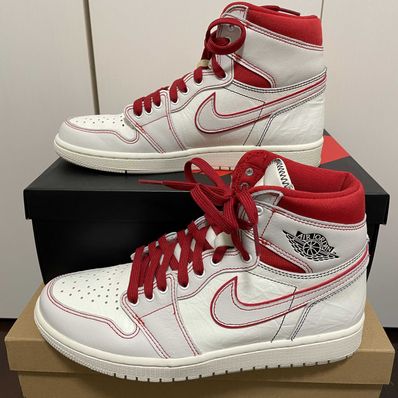 Nike Air Jordan 1 Retro High OG "Sail/University Red"