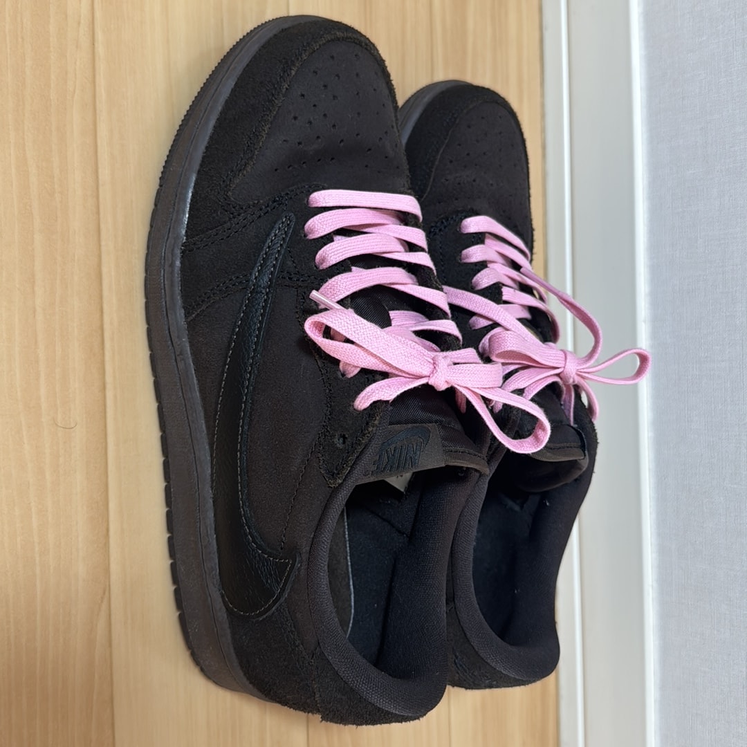 Travis Scott × Nike Air Jordan 1 Low OG SP "Velvet Brown and Dark Mocha"