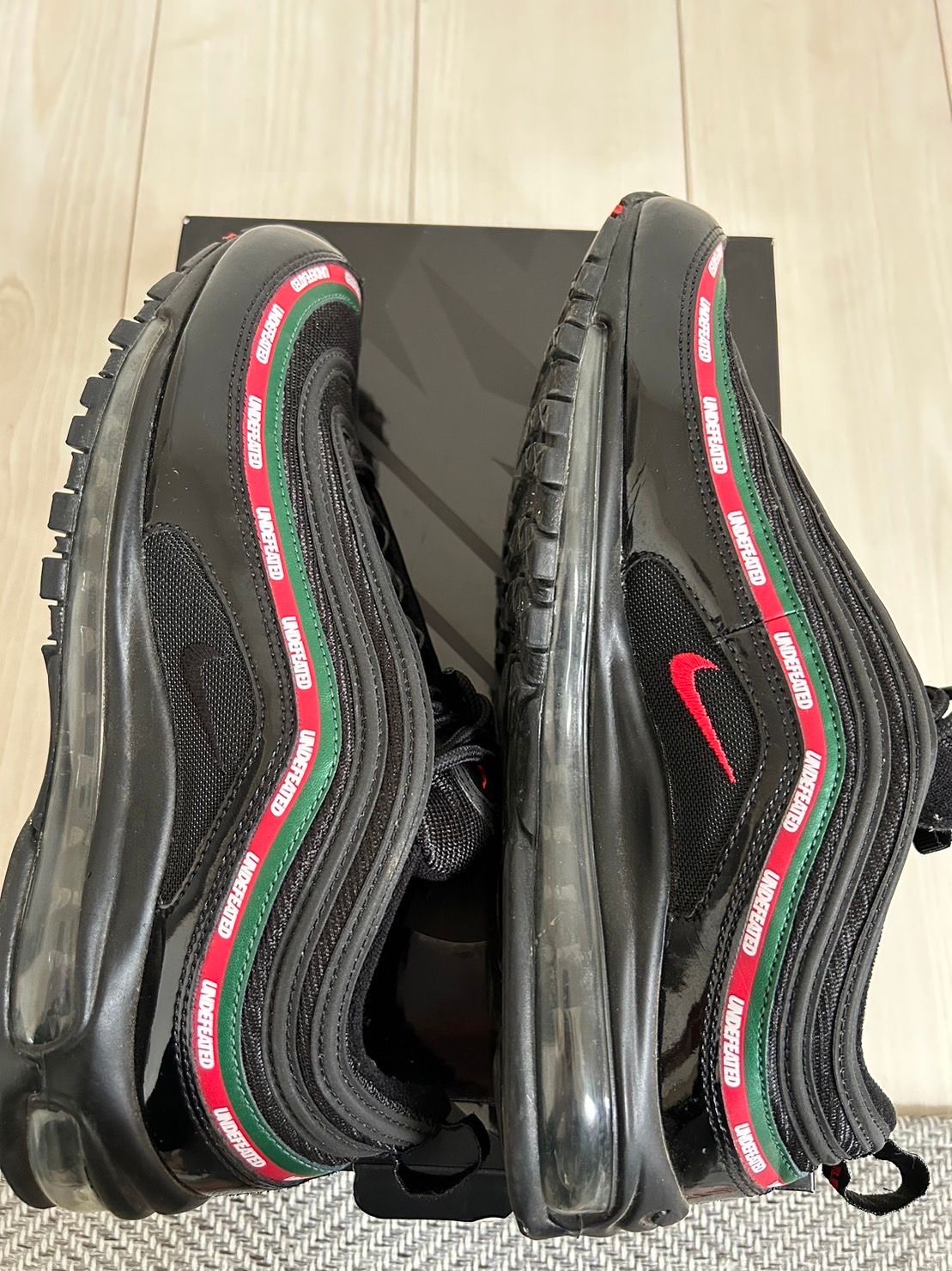 UNDEFEATED × Nike Air Max 97 OG "black"