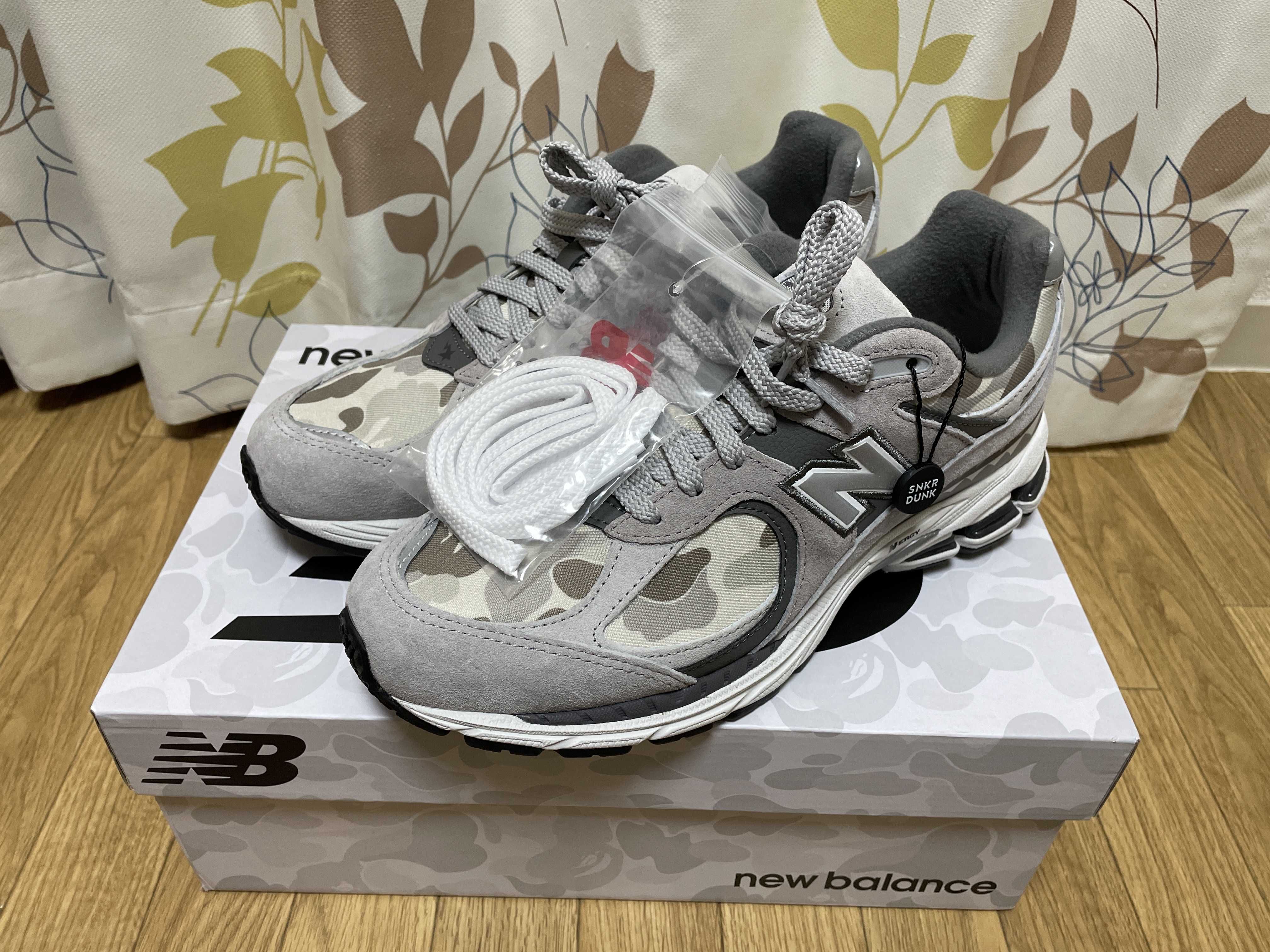 A BATHING APE × New Balance 2002R "Gray"
