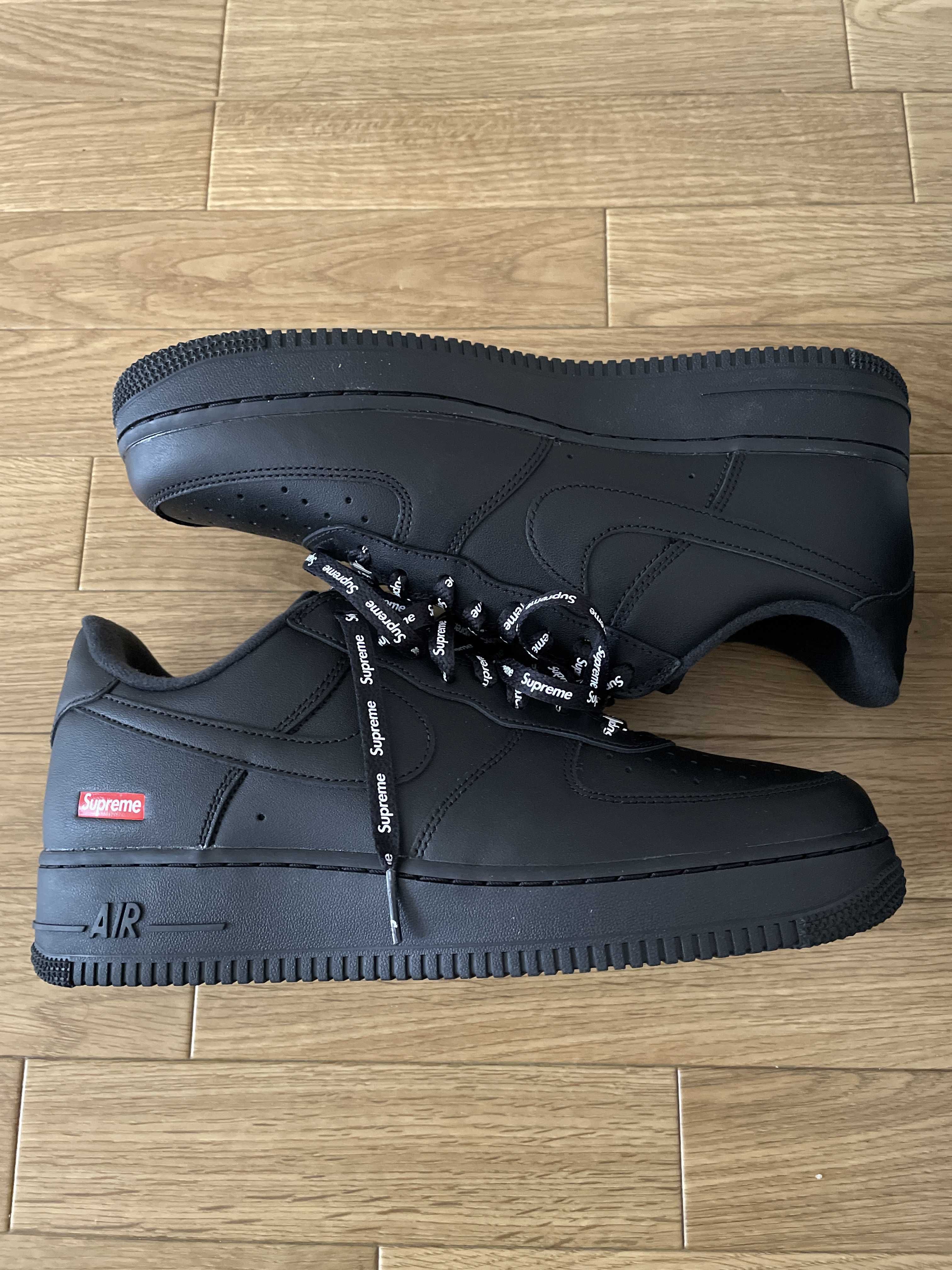 Supreme × Nike Air Force 1 Low "Black"