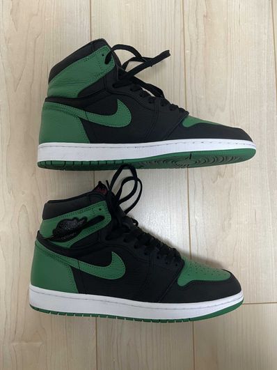 Nike Air Jordan 1 Retro High OG "Black/Pine Green" (2020)