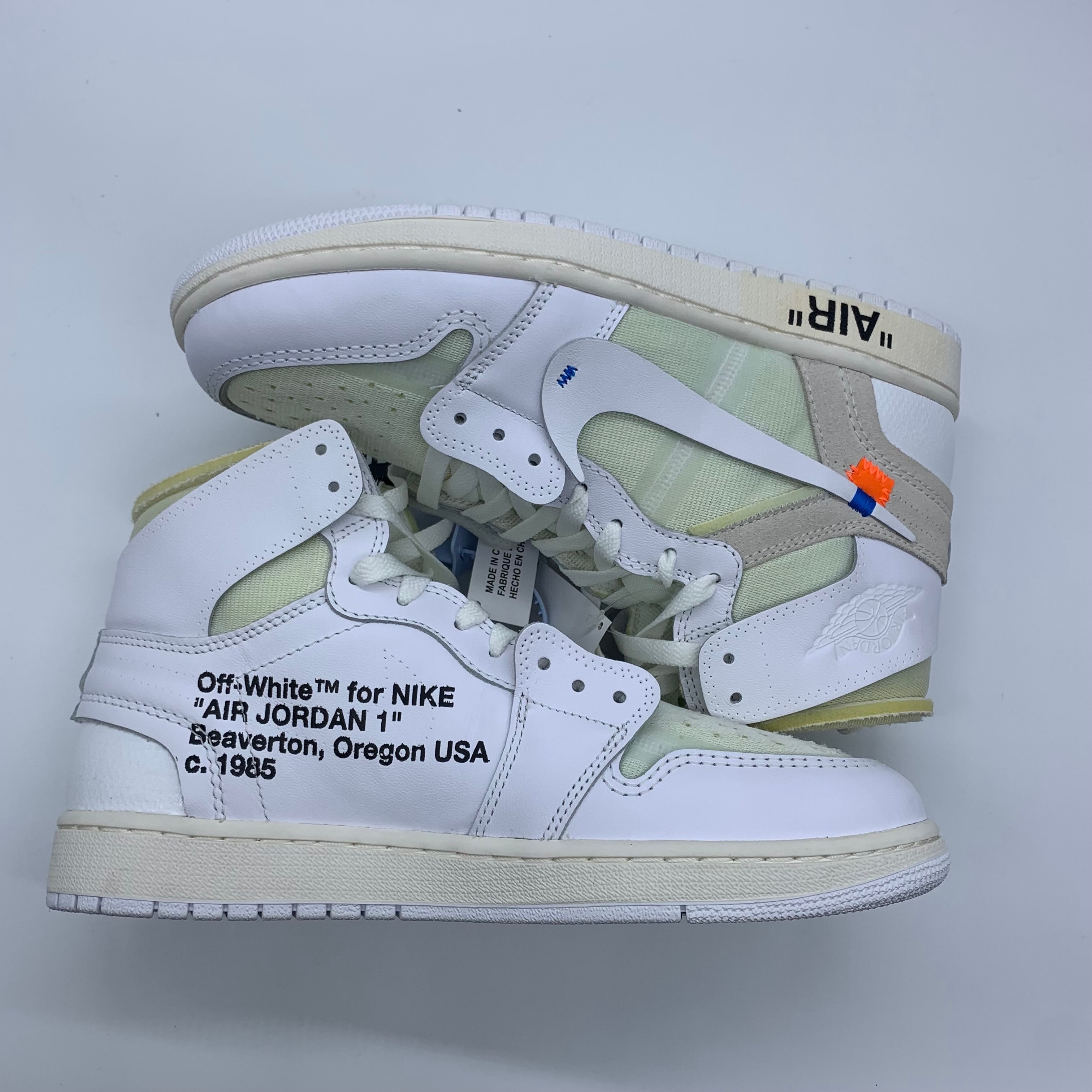 Off-White × Nike Air Jordan 1 Retro High "White"