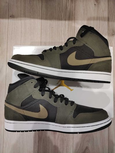 Nike Women's Air Jordan 1 MID "Military Colors"