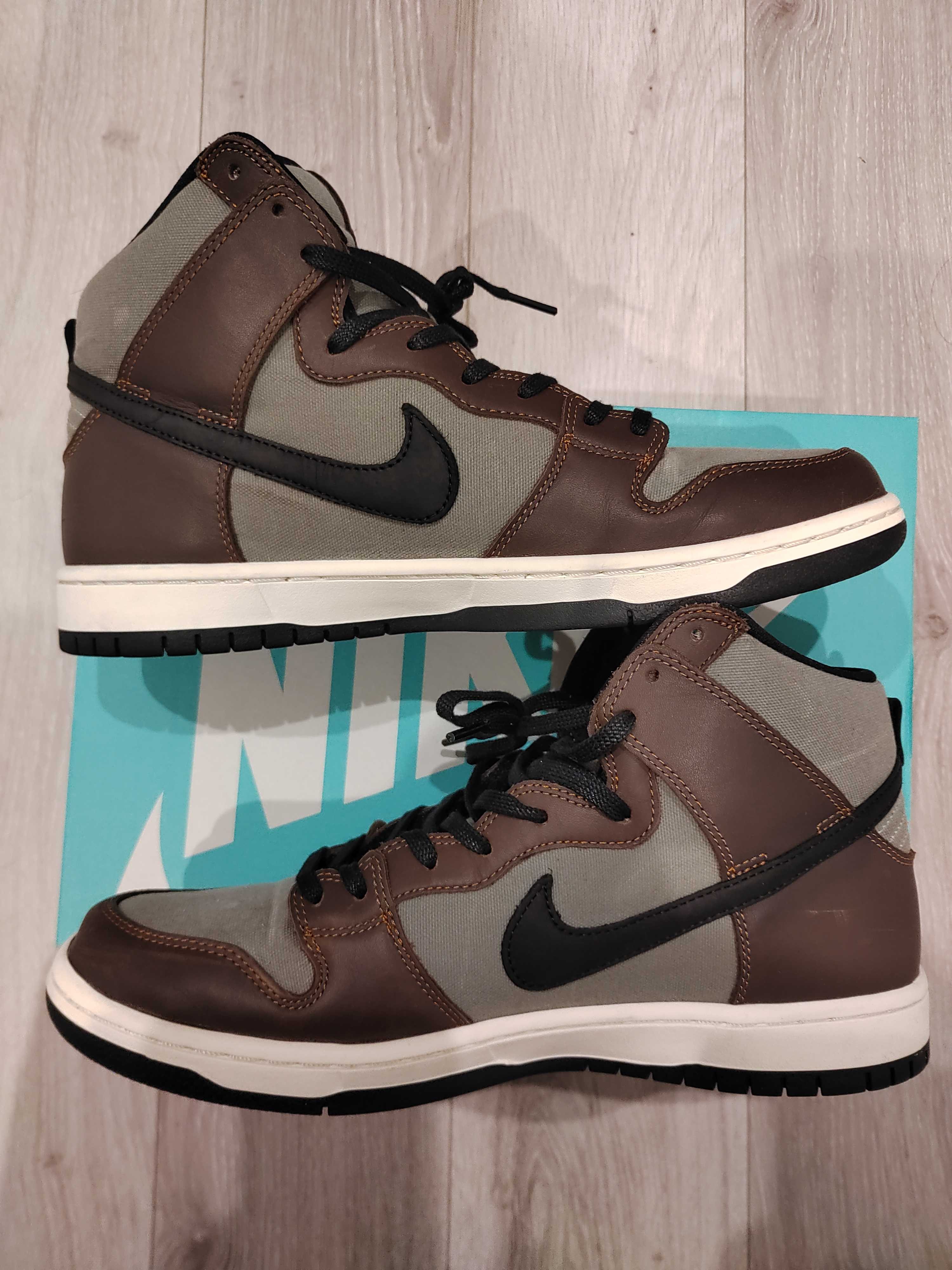 Nike SB Dunk High Pro "Baroque Brown/Black-Brun"