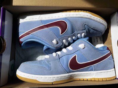 Nike SB Dunk Low Pro "Philadelphia Phillies/Valor Blue and Team Maroon"