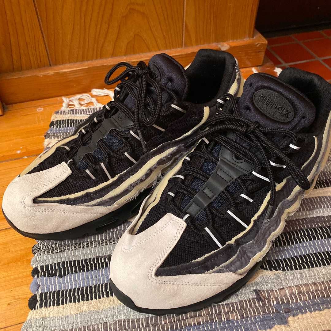 COMME des GARCONS × Nike Air Max 95 "Charcoal"