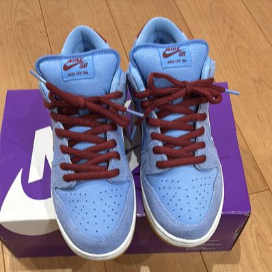 Nike SB Dunk Low Pro "Philadelphia Phillies/Valor Blue and Team Maroon"