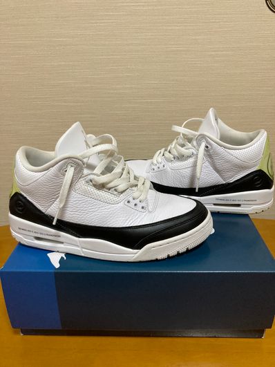 Fragment × Nike Air Jordan 3 "White/Black"