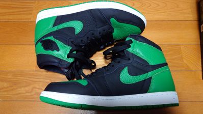 Nike Air Jordan 1 Retro High OG "Black/Pine Green" (2020)