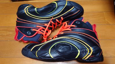 Reebok Shaqnosis "Black/Orange/Red"
