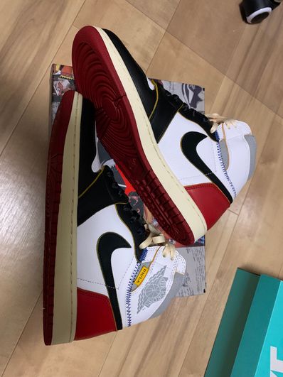 UNION × Nike Air Jordan 1 Retro High OG NRG "Varsity Red/Wolf Grey"