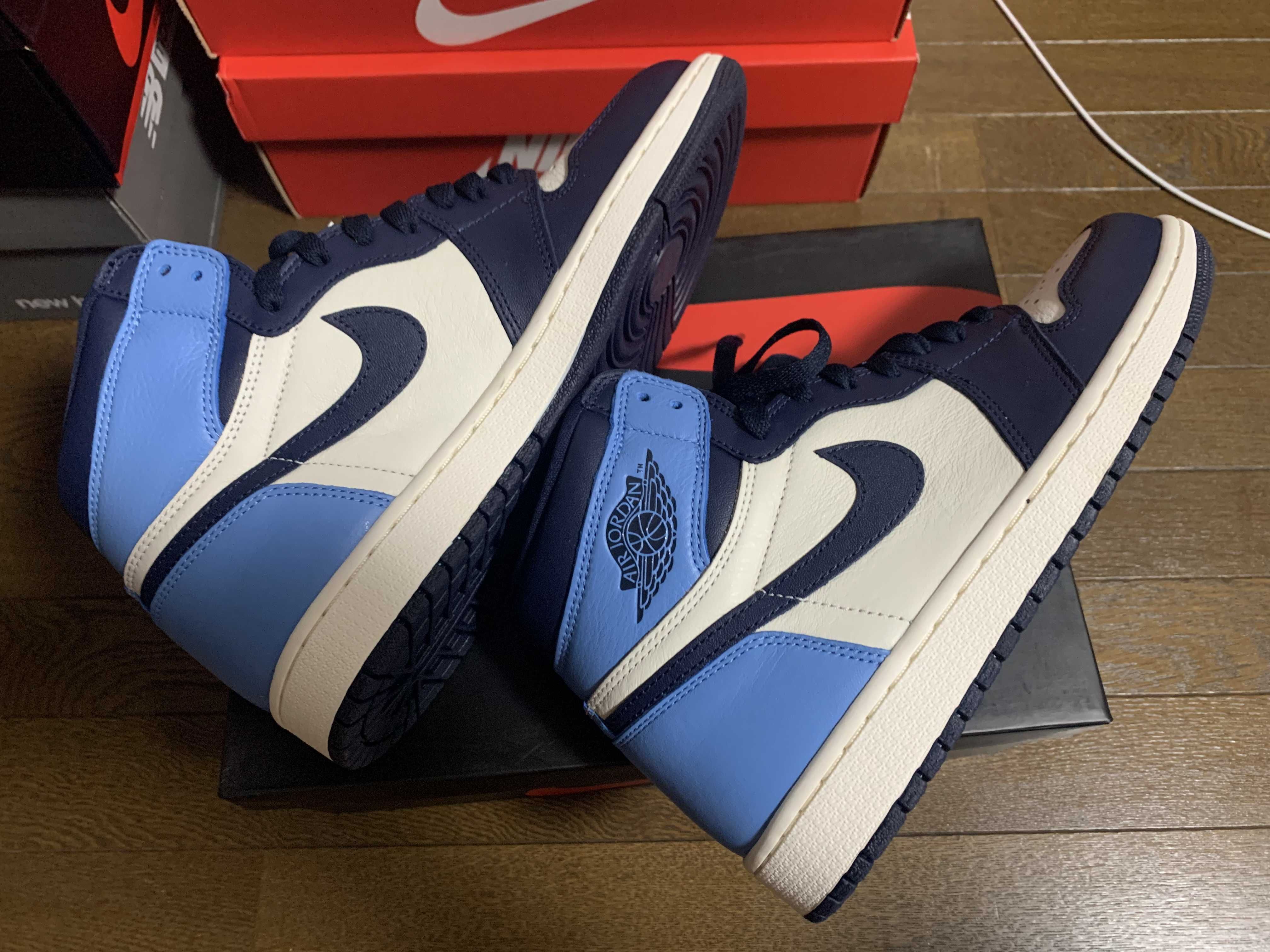Nike Air Jordan 1 Retro High OG "Obsidian/University Blue"