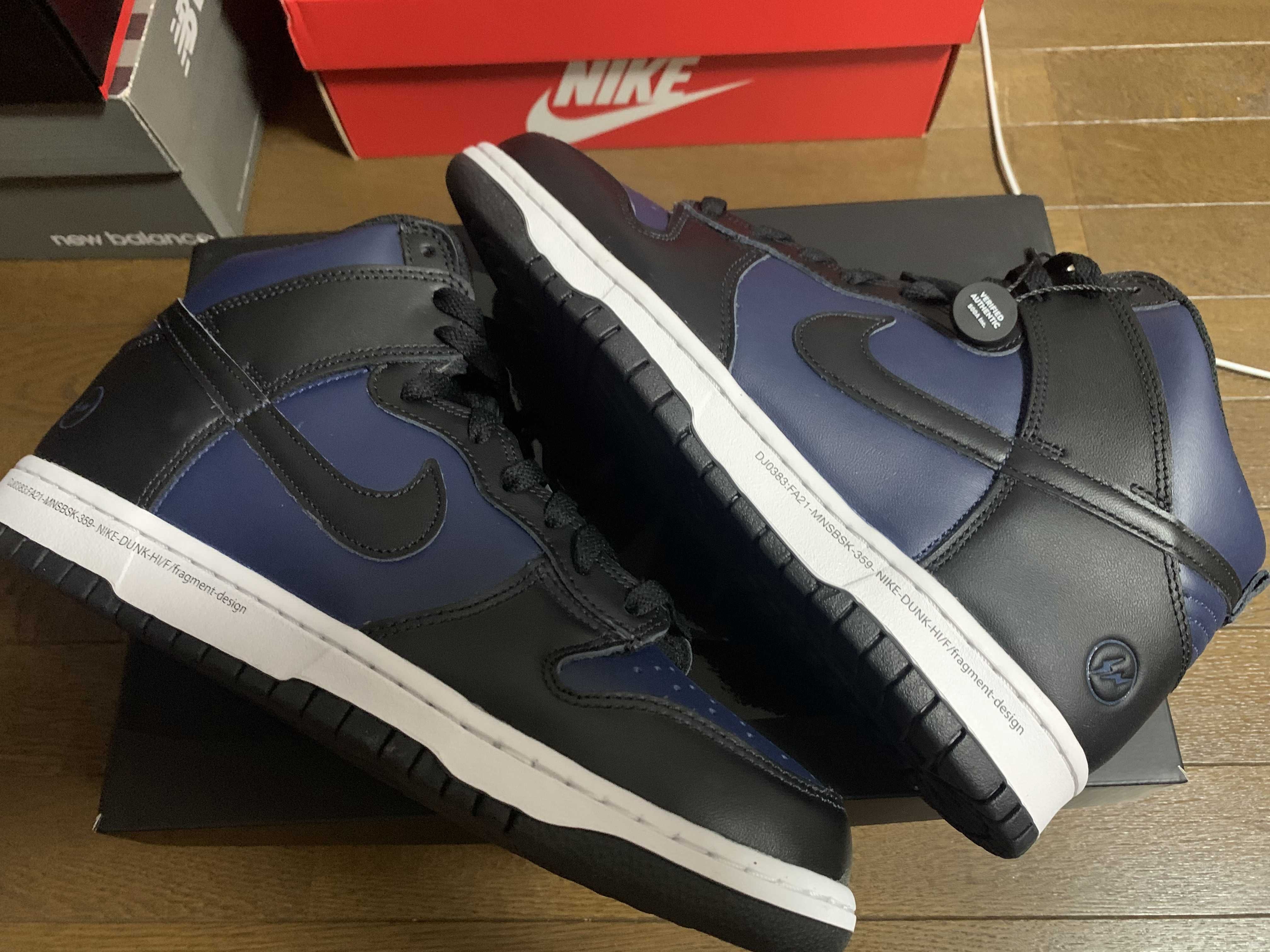 Fragment × Nike Dunk High "Tokyo"