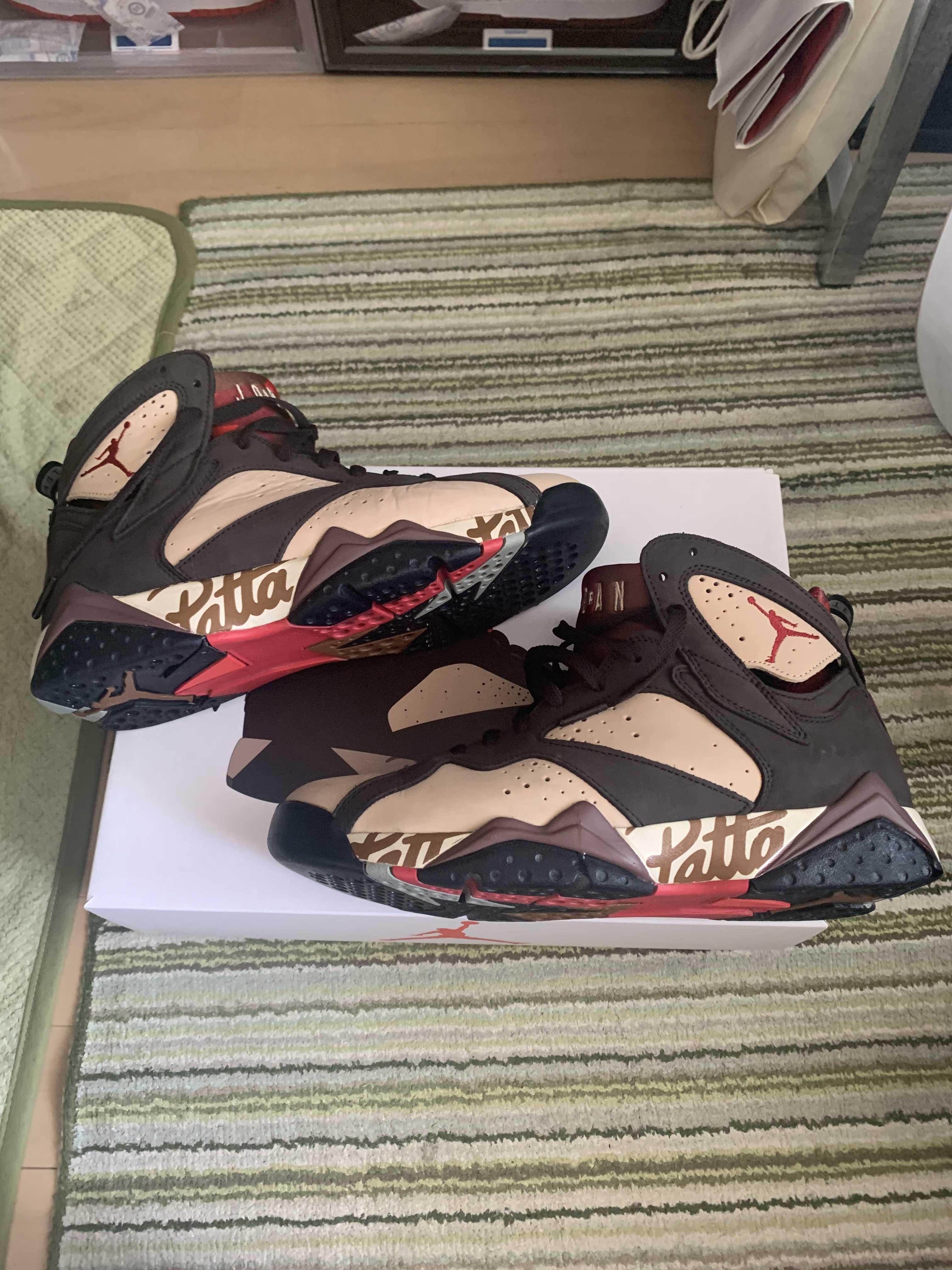 Patta × Nike Air Jordan 7 OG "Brown"