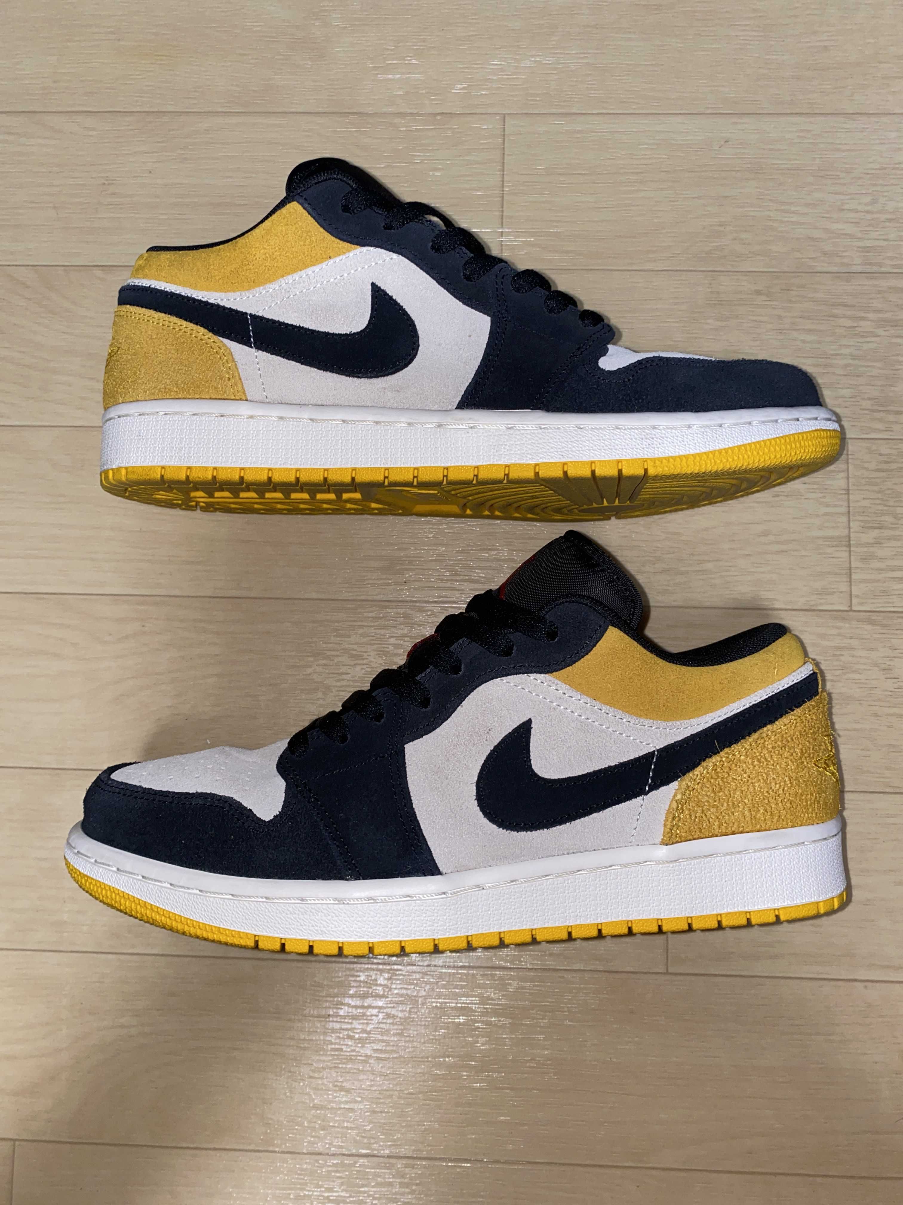 Nike Air Jordan 1 Low "Sail University Gold Black"